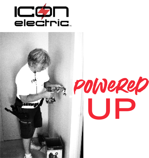 Icon Electric Powered Up - Electrician installing switch